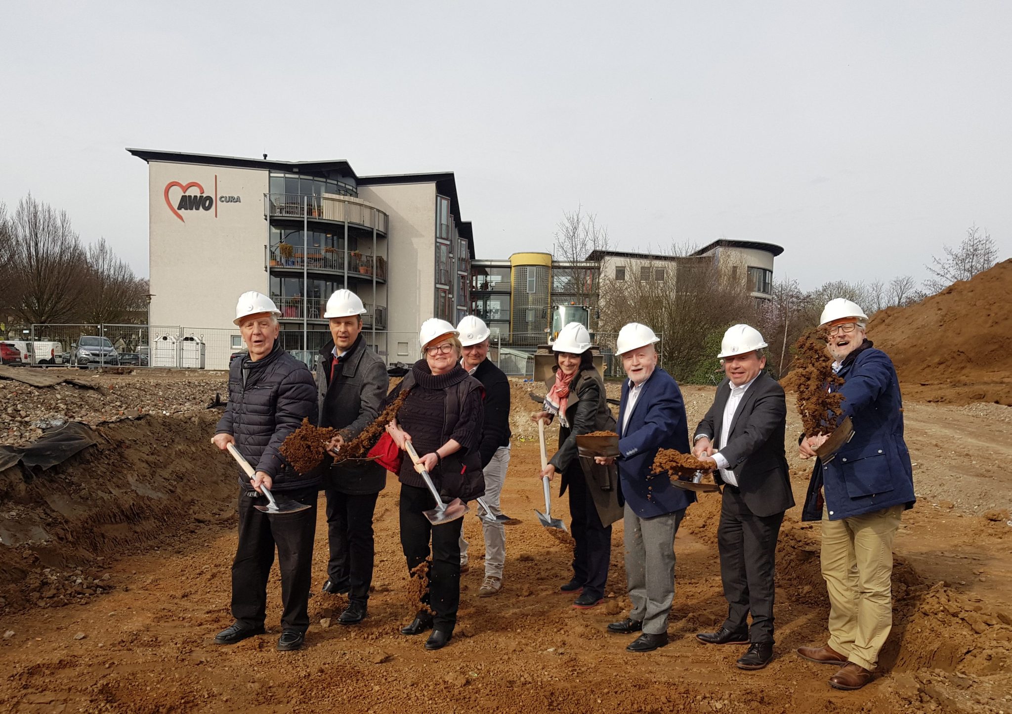 Die Bagger rollen weiter – AWO Rumeln-Kaldenhausen